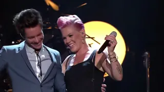 Pink feat Nate Ruess   Just Give Me a Reason  2013 LIVE 4K HQ Audio!