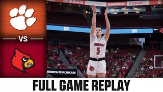 Clemson vs. Louisville Full Game Replay | 2022-23 ACC Women’s Basketball