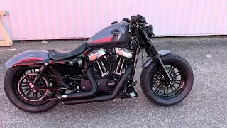 Harley Davidson Sportster Forty Eight 48 Gunship Grey