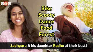 Radhe Catches Up With Sadhguru - A Sweet Chat of Sadhguru & His Daughter Radhe Jaggi