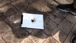 Smashing an iPad