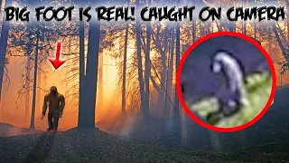 WE CAUGHT the BIG FOOT MONSTER ON CAMERA *NOT CLICKBAIT* HE IS REAL?