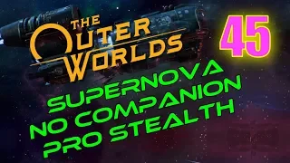 Outer Worlds Walkthrough SUPERNOVA Part 45 - The City & the Stars 1