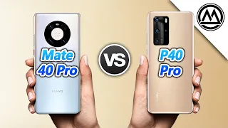 Huawei Mate 40 Pro vs Huawei P40 Pro
