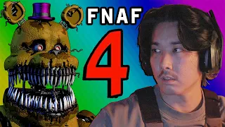 Five Nights at Freddy's 4 - Full Horror Game Playthrough w/ Lui + FaceCam (Countdown  to FNAF Movie)