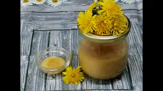 Honig aus Löwenzahn aus 2 Zutaten ohne Zucker ohne Kochen auf eine leckere besondere Art