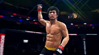 BRUCE LEE VS TOM BREESE | UFC 4 BRUTAL FIGHT | UFC 4 K1 RULES | UFC 4 2020 | EA SPORTS UFC 4 | UFC 4