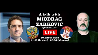 Беседа с Миодрагом Зарковичем (журналистом) - субтитры (английский, русский)