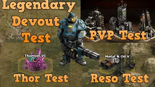War Commander: Level 1 Legendary Devout Test