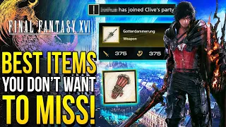 Final Fantasy 16 - Amazing Secret ITEMS & COMPANION You Don't Want To Miss! | FF16 Tips & Tricks