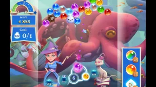 Bubble Witch Saga 2 Level 1452 with no booster & 2 bubbles left