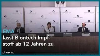 EMA-Entscheid über Impfungen für Kinder und Jugendliche