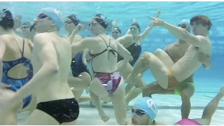 UNC Swimming & Diving: Underwater Photoshoot