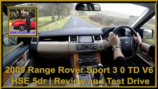 2009 Range Rover Sport 3 0 TD V6 HSE 5dr | Review and Test Drive