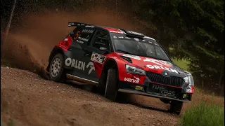 Rally Žemaitija 2022 - Power Stage - Kacper Wróblewski / Jakub Wróbel - Skoda Fabia Rally2 EVO