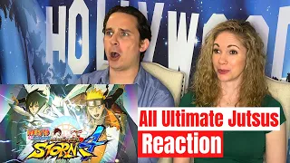 Naruto Ninja Storm 4 All Ultimate Jutsus Reaction