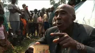 Refugees flee renewed fighting in Congo.