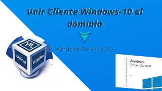 Join a Windows 10 client to a domain, Windows Server 2019