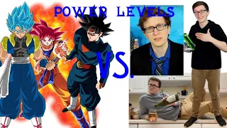 Son Goku vs. Scott the Woz | POWER LEVELS