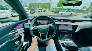 New Audi Q8 E-Tron Test Drive POV 2024