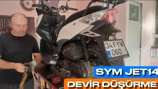 SYM Jet 14 Kalkış Devri Düşürme Dr.Pulley Ve Bakım