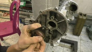 Реставрация автомобиля ГАЗ 24  двигатель 24Д часть 2