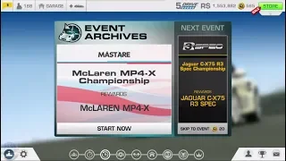 Real Racing 3 - Event Archives - McLaren MP4-X Championship [All tiers]
