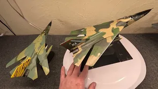 Complete General Dynamics F-111 Aardvark Jet History with Hobby Master 1:72 Models