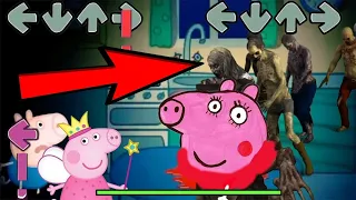 Peppa Pig Zombie Horror Story in Friday Night Funkin be like