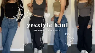 $150+ yesstyle haul ˚ ༘♡ ⋆｡˚ || w/ try ons & 100% honest review