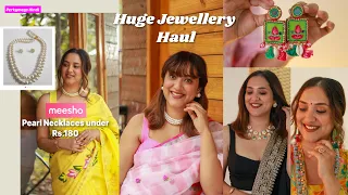 Summer Jewellery Haul | Pearl Jewellery, Silver Jewellery, Boho Jewellery and more | Perkymegs Hindi