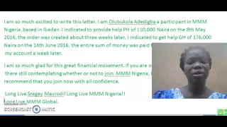 MMM NIGERIA LETTER OF HAPPINESS 187000