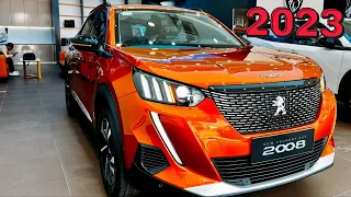 NEW 2023 PEUGEOT SUV 2008 Orange Colour | In-Depth Walkaround Interior & Exterior