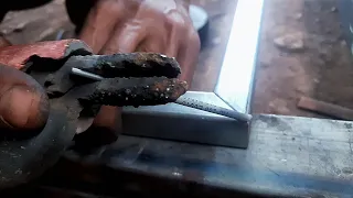 not everyone knows, how the old method of welders works with thin metal |  welding square tubing