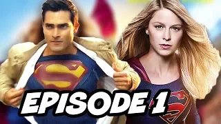 Supergirl Season 2 Episode 1 Superman TOP 10 WTF and Easter Eggs