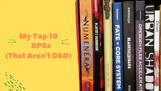 My Top 5 Favourite RPGs (That Aren't D&D)