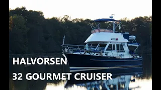 SOLD | Trawler HALVORSEN 32 Gourmet Cruiser  www.nybantibes.com