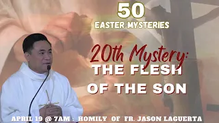 50 Easter Mysteries The 20th Mystery:The Flesh of the Son. - Fr. Jason Laguerta on April 19, 2024