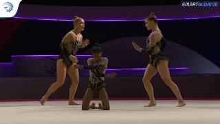 Women's group Great Britain - 2019 junior Europeans, all-around final