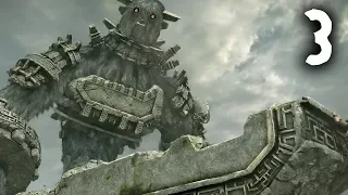 Shadow of the Colossus PS4 3rd Colossus Gameplay Walkthrough - Gaius