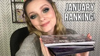 RANKING EVERY EYESHADOW PALETTE I USED IN JANUARY