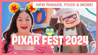 NEW Pixar Fest at the Disneyland Resort 2024! New Parade, Fireworks, Characters, Food and More!