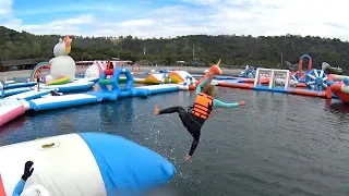 Super Fun Human Launcher at Inflatable Island Subic