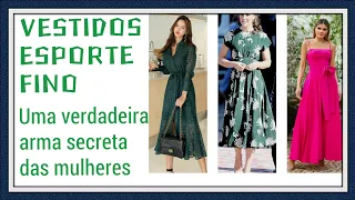 VESTIDO ESPORTE FINO - Uma poderosa arma secreta das mulheres