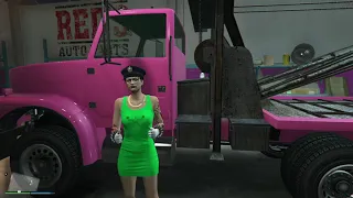 GTA V Salvage Yard, Tow Truck Service, Declasse Tornado