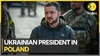 Zelensky visits Poland to thank ally and meet Ukrainians | Latest English News | WION