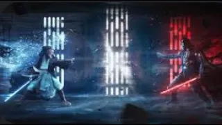 Heróis unidos reagido ao rap Star Wars obi wan vs Darth Vader