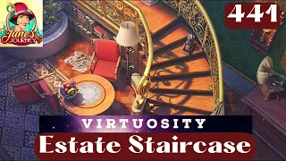 JUNE'S JOURNEY 441 | ESTATE STAIRCASE (Hidden Object Game ) *Full Mastered Scene*