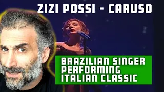 Zizi Possi - Caruso (Ao Vivo) first time reaction (Lucio Dalla)