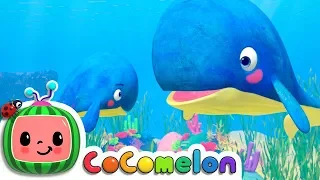 Mom and Baby Blue Whale Lullaby | CoComelon Nursery Rhymes & Kids Songs